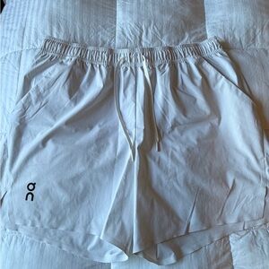 On Running White Men's Athletic Training Shorts